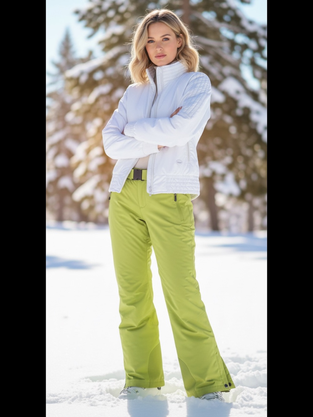 Bogner White Ski Jacket